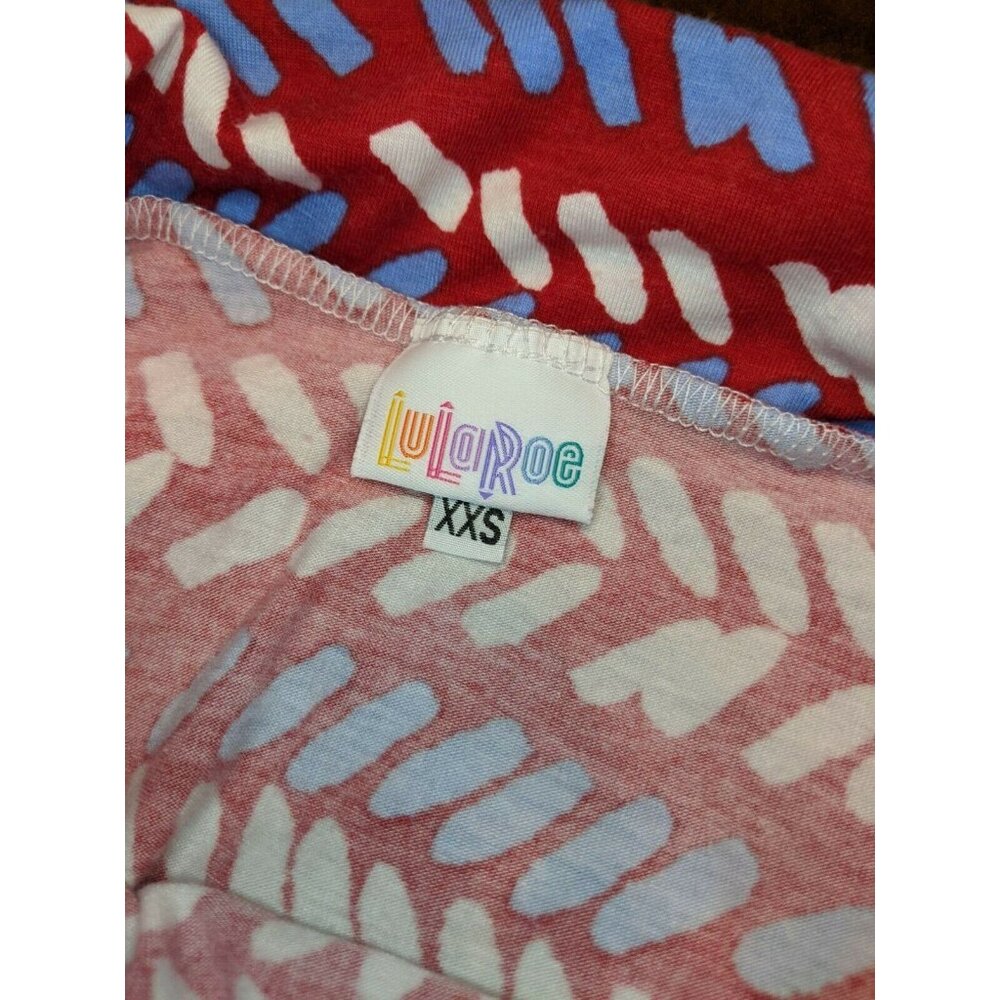 LulaRoe Size XXS Skirt Maxi Red White Blue Long Modest - Picture 2 of 4
